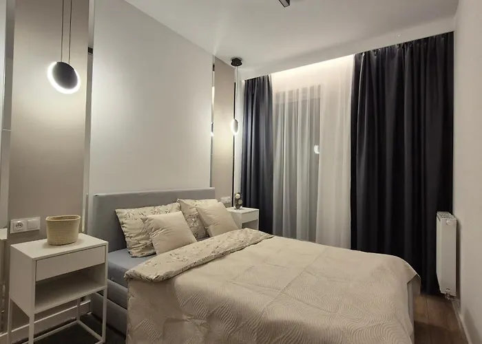 公寓 Towarowa Global Apartment, Free Parking, Air-conditioning, Self Check-in 24h